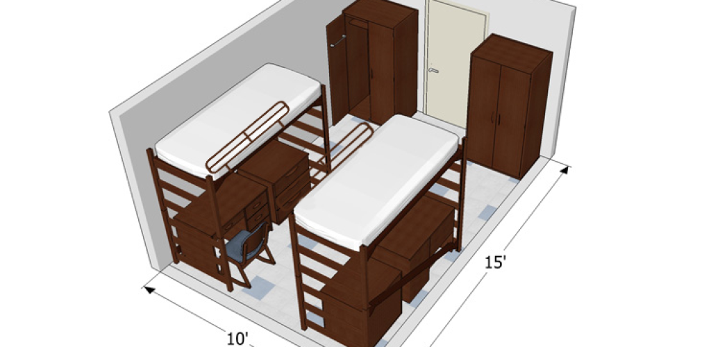 3D View of Bedroom for Cloudman