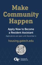 Make Community Happen - Apply to be an RA