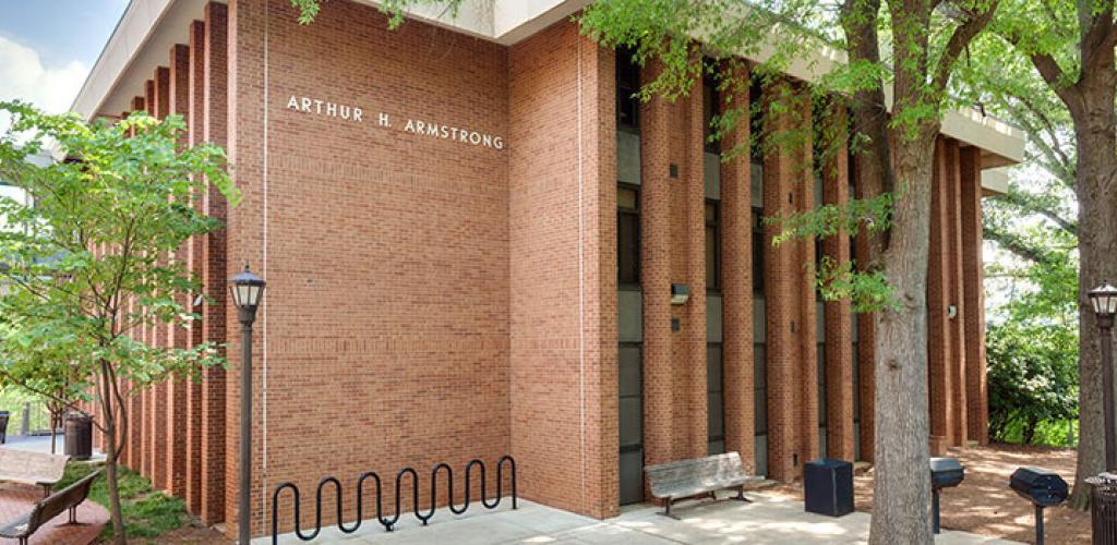 Outside view of Armstrong