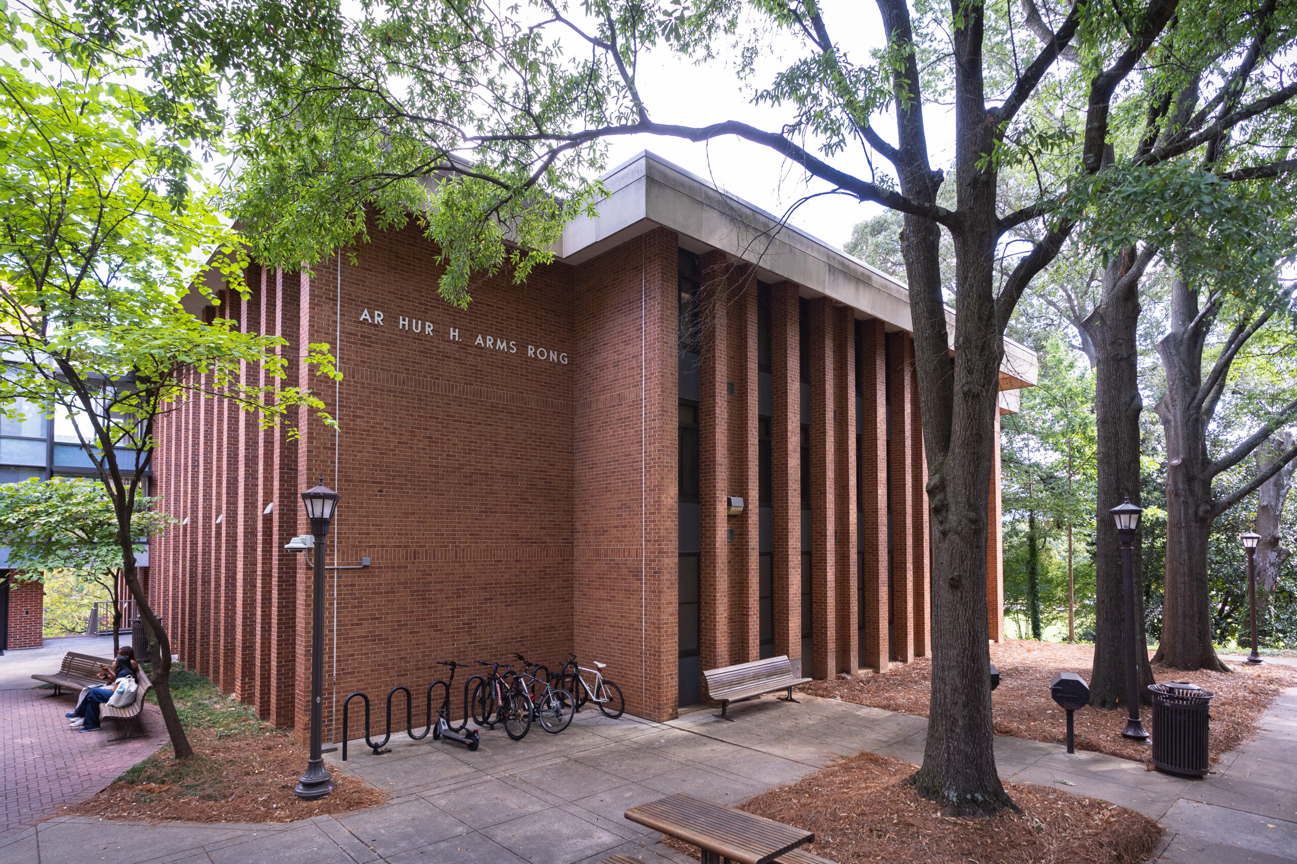 Exterior View of Armstrong Residence Hall